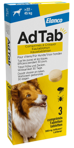 AdTab - Kauwtablet Hond 3 stuks