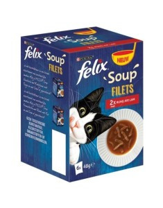 Felix Soup Strips Farm Selectie 6x48gr