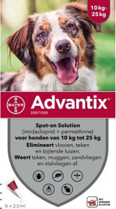 Advantix - Hond 250 (10-25kg)
