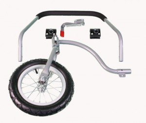DoggyRide - Jogger-Stroller Set - Zwenkwiel