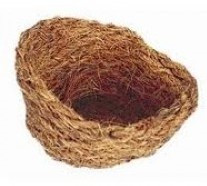 Kokos nestje de Luxe groot 12 cm