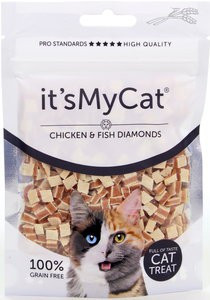 It's My Cat - Chicken & Fish Diamonds
