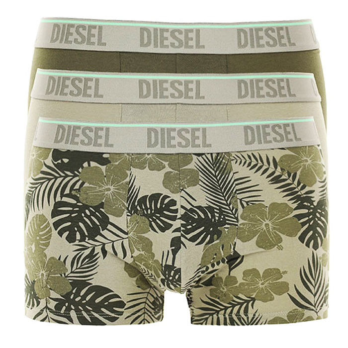 Diesel Boxershorts Damien groen 3-pack