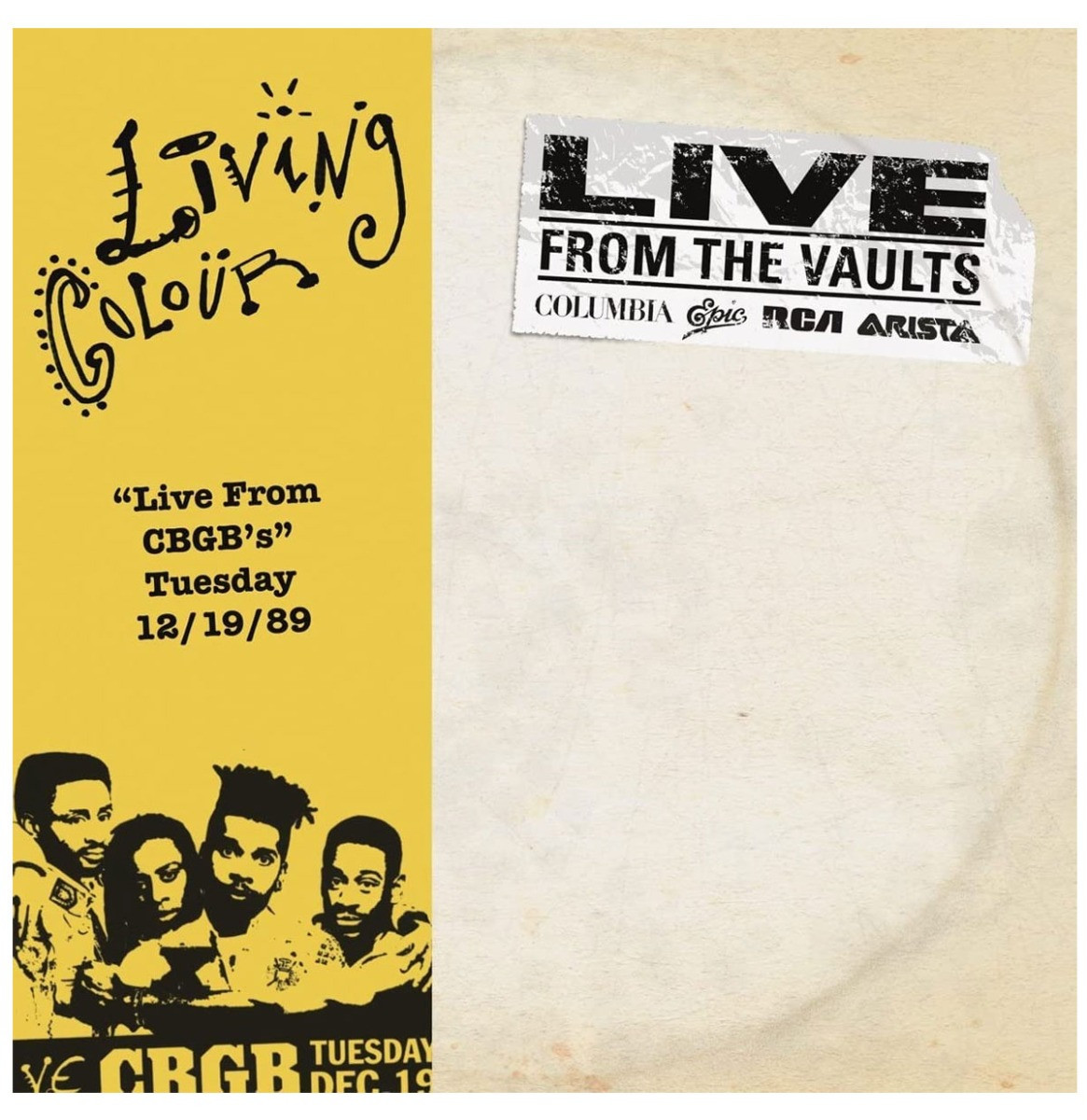 Living Colour - Live From CBGB&apos;s Tuesday 12/19/89 - 2-LP