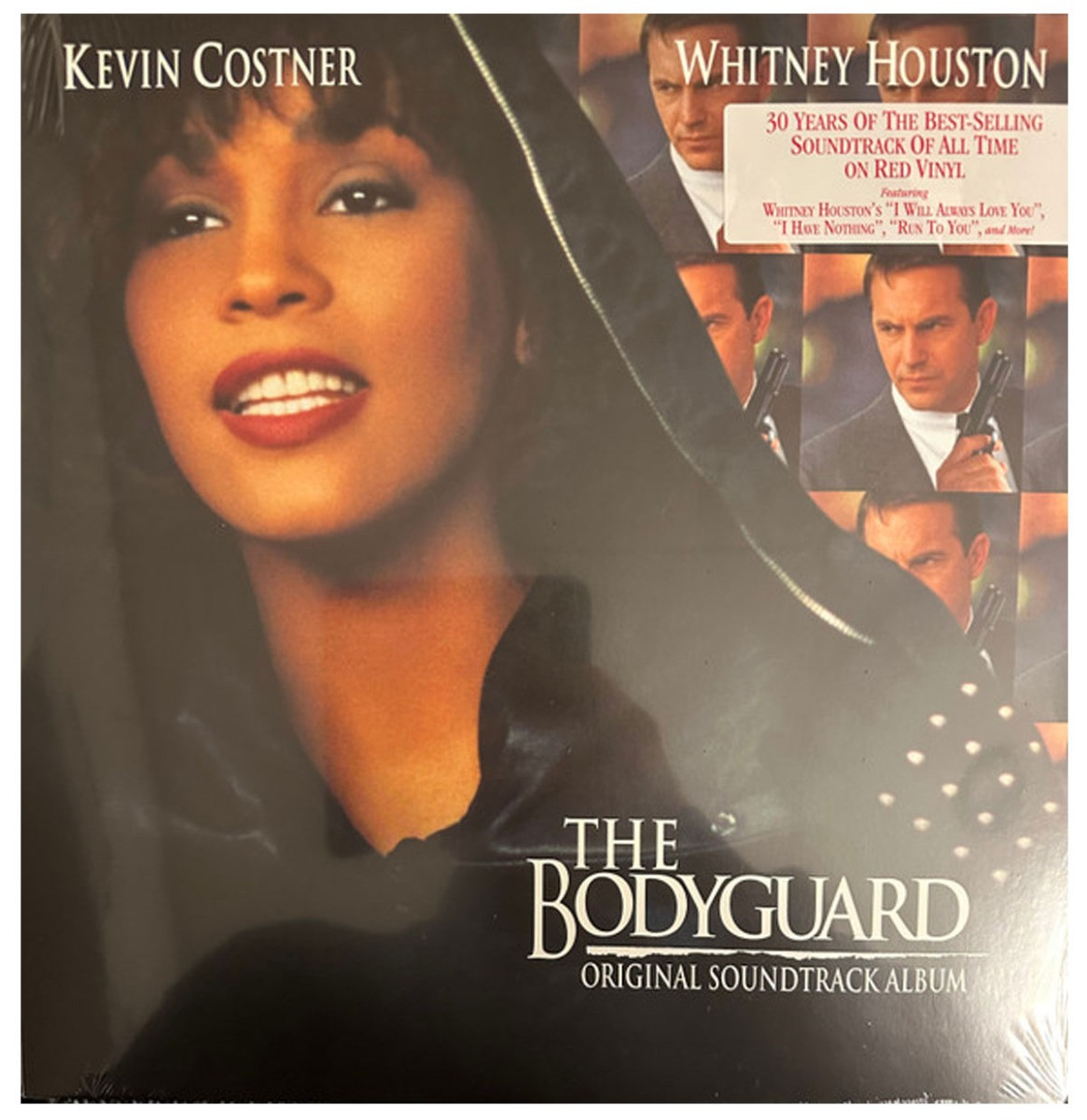 Original Motion Soundtrack LP - The Bodyguard - Rood Gekleurd Vinyl - Beperkte Oplage