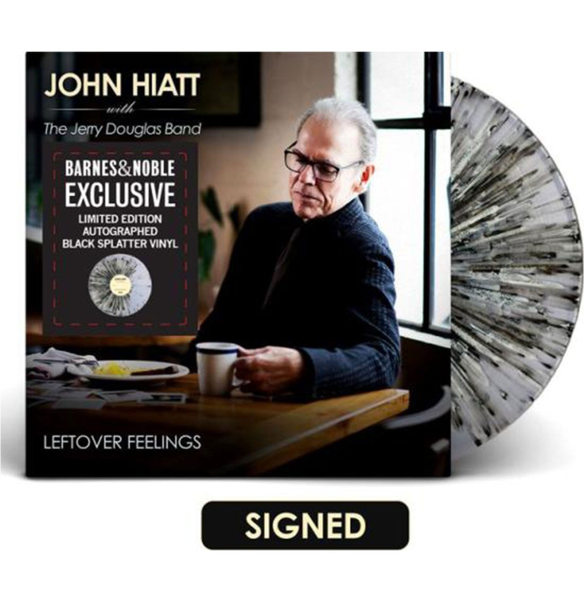John Hiatt - Leftover Feelings (Gekleurd Vinyl) (Gesigneerde Editie) (Barnes & Noble Exclusive) LP