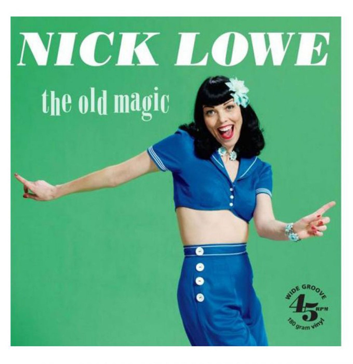 Nick Lowe - Old Magic (Gekleurd Vinyl) 45rpm LP