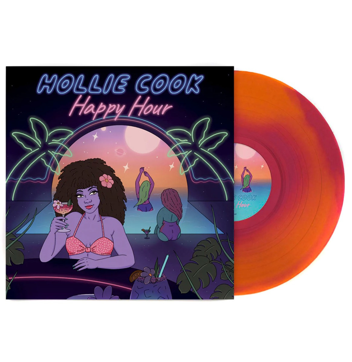 Hollie Cook - Happy Hour LP - Orchid & Tangerine Gekleurd Vinyl - Beperkte Oplage
