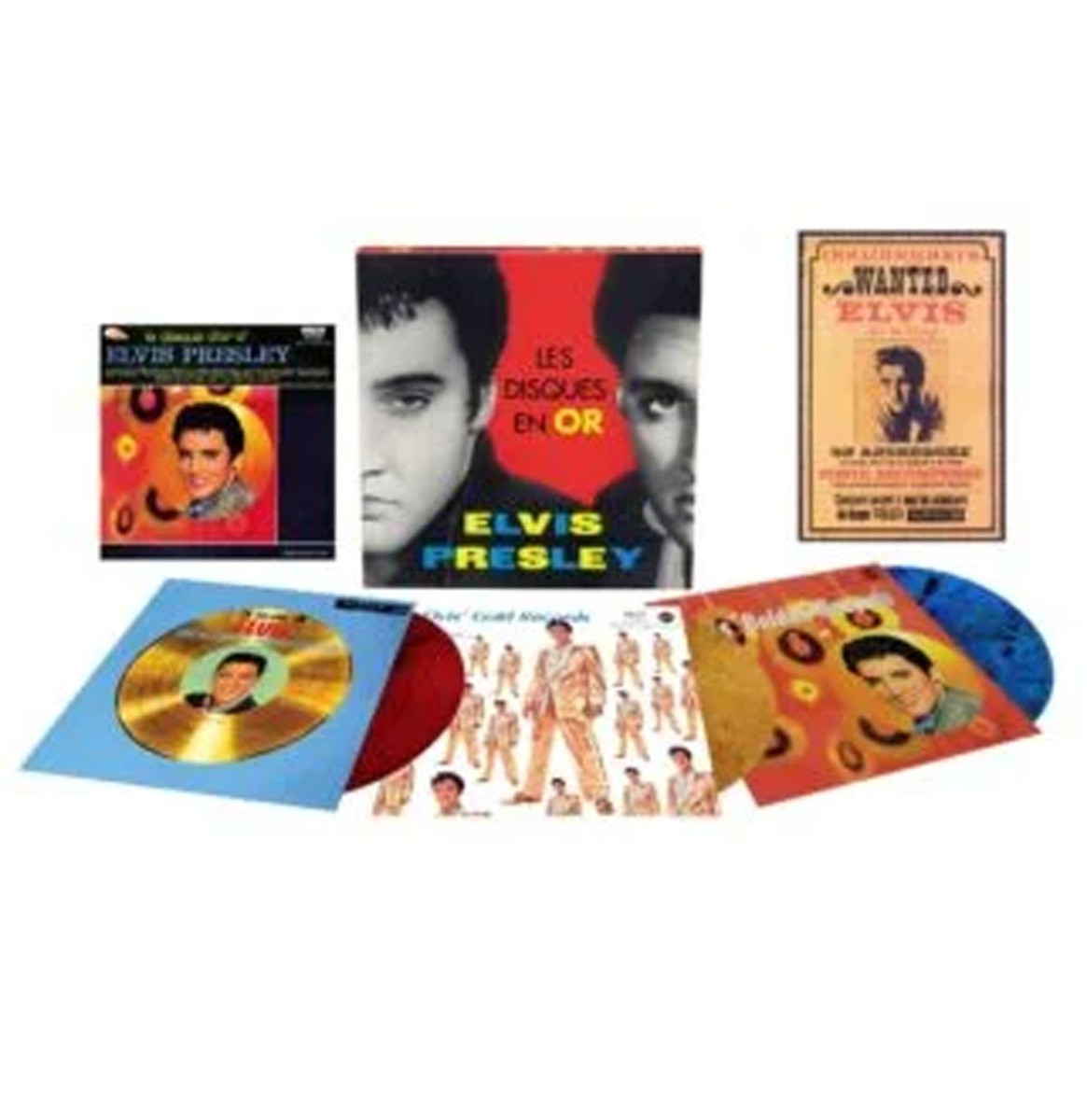 Elvis Presley - Les Disques En Or D'Elvis 3-LP + Boekje + Poster (Record Store Day 2022)