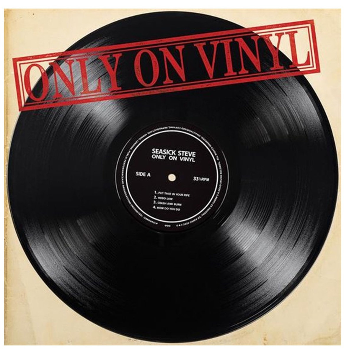 Seasick Steve - Only On Vinyl LP - Gekeurd Vinyl