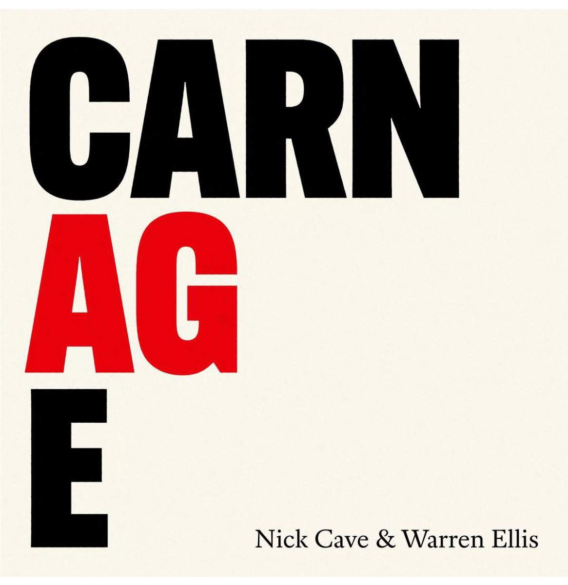 Nick Cave & Warren Ellis - Carnage LP