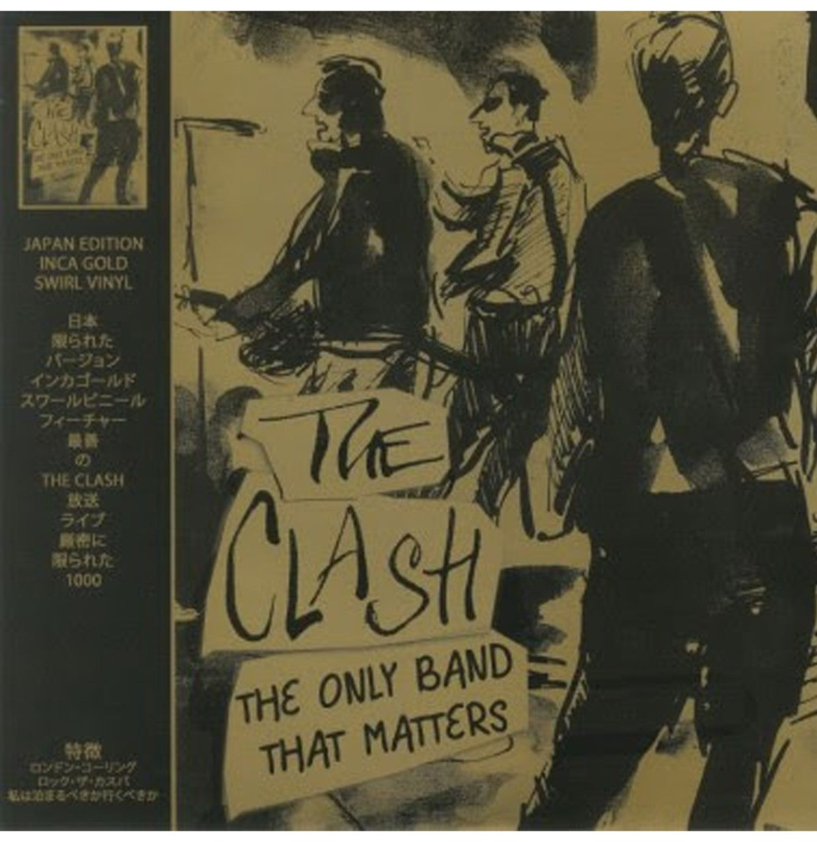 The Clash - The Only Band That Matters (Japan Editie Goud Vinyl) LP