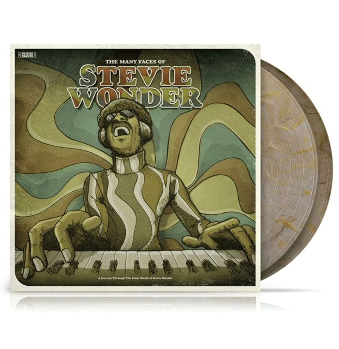Stevie Wonder / Various Artists - The Many Faces Of Stevie Wonder ( Gekleurd Vinyl ) 2LP