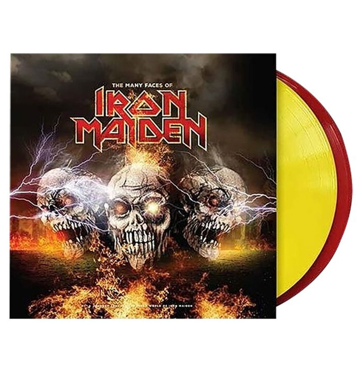 The Many Faces Of Iron Maiden 2-LP - Beperkte Oplage