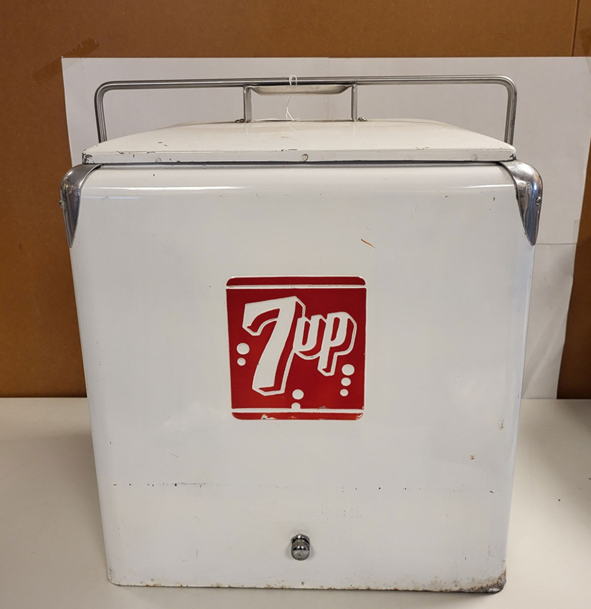 7-UP Koelbox - Progress Refrigerator Co - Origineel
