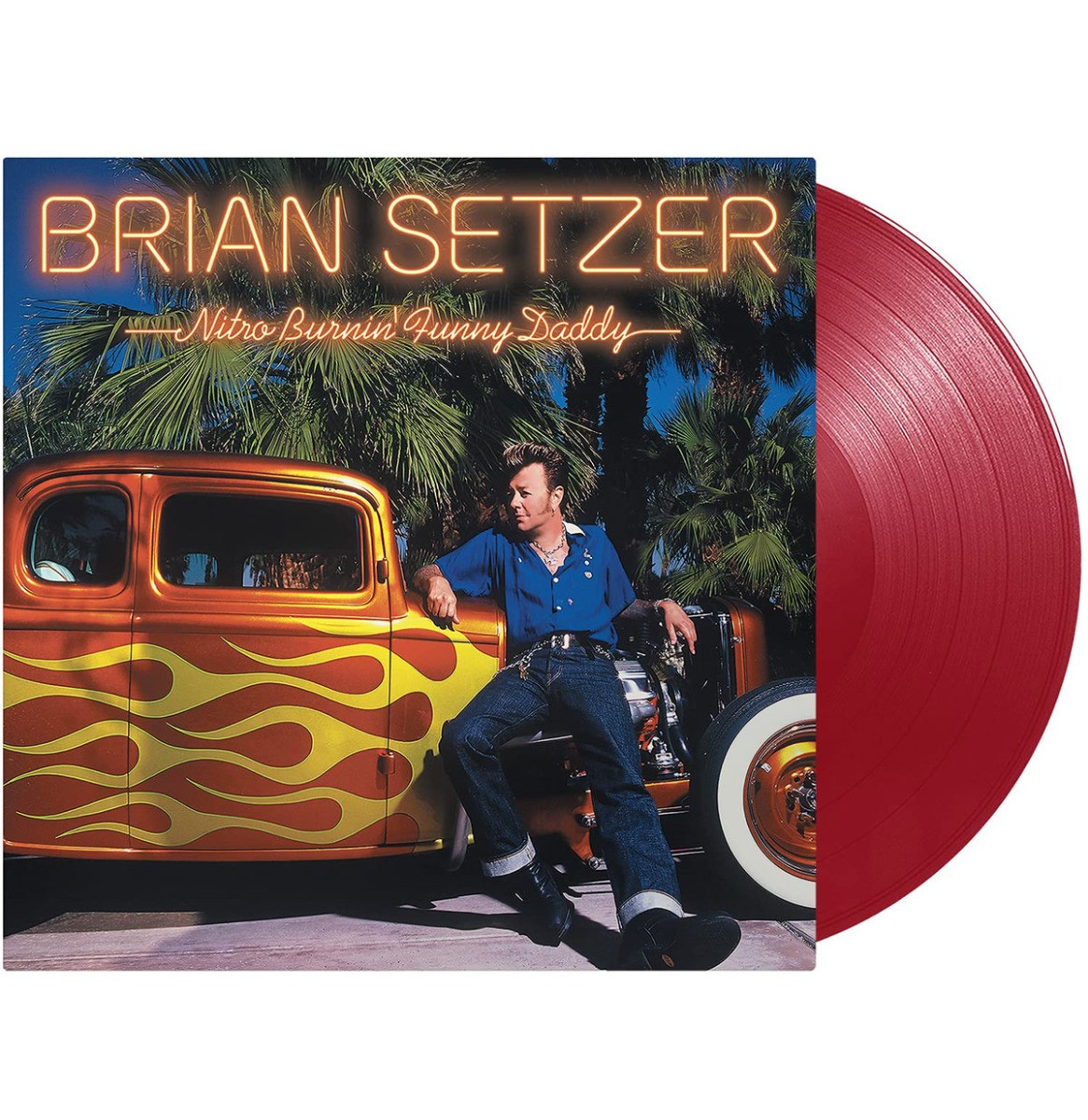 Brian Setzer - Nitro Burnin&apos; Funny Daddy LP (Gekleurd Vinyl)