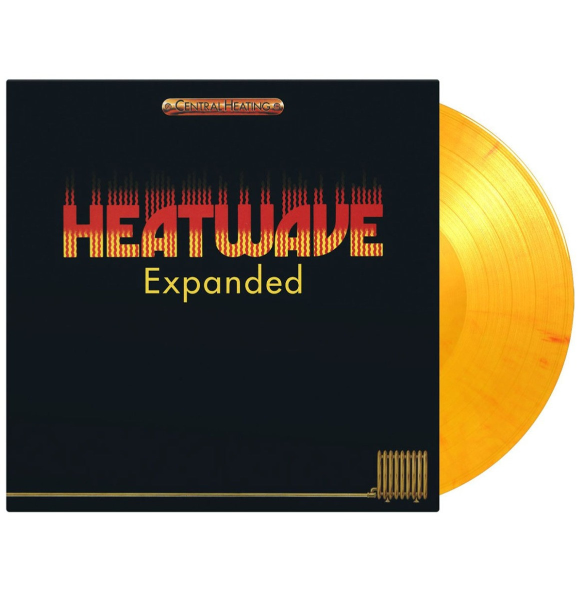 Heatwave - Central Heating 2-LP - Beperkte Oplage - Vuur Gekleurd Vinyl