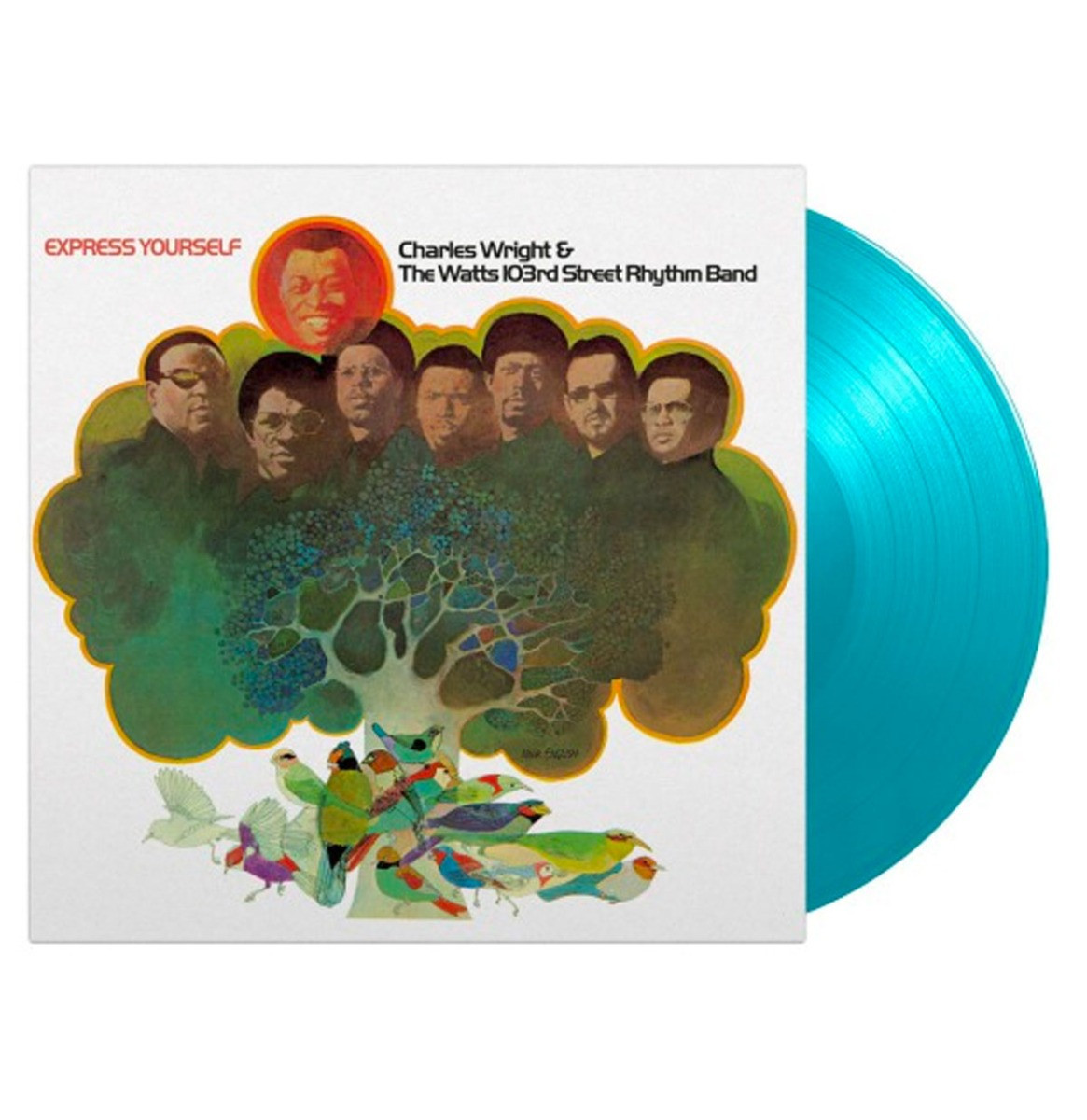 Charles Wright & The Watts 103rd Street Rhythm Band - Express Yourself (Gekleurd Vinyl) LP