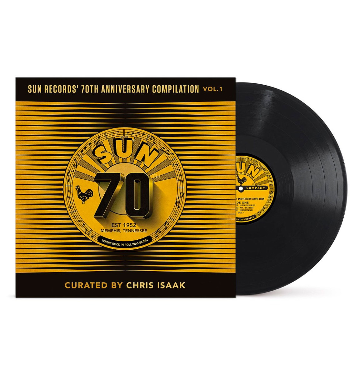 Various Artists - Sun Records&apos; 70th Anniversary Compilation Vol. 1 LP