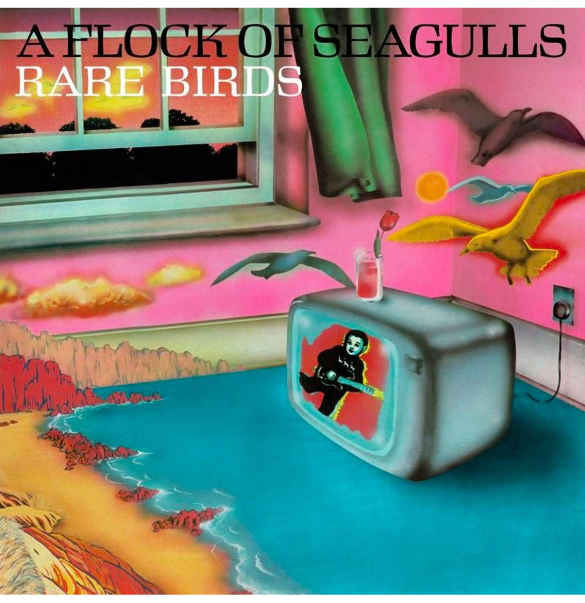 A Flock Of Seagulls - Rare Birds: 'A Flock Of Seagulls' B-Sides, Edits and Alternate Mixes (Gekleurd Vinyl) (Record Store Day 2023) LP