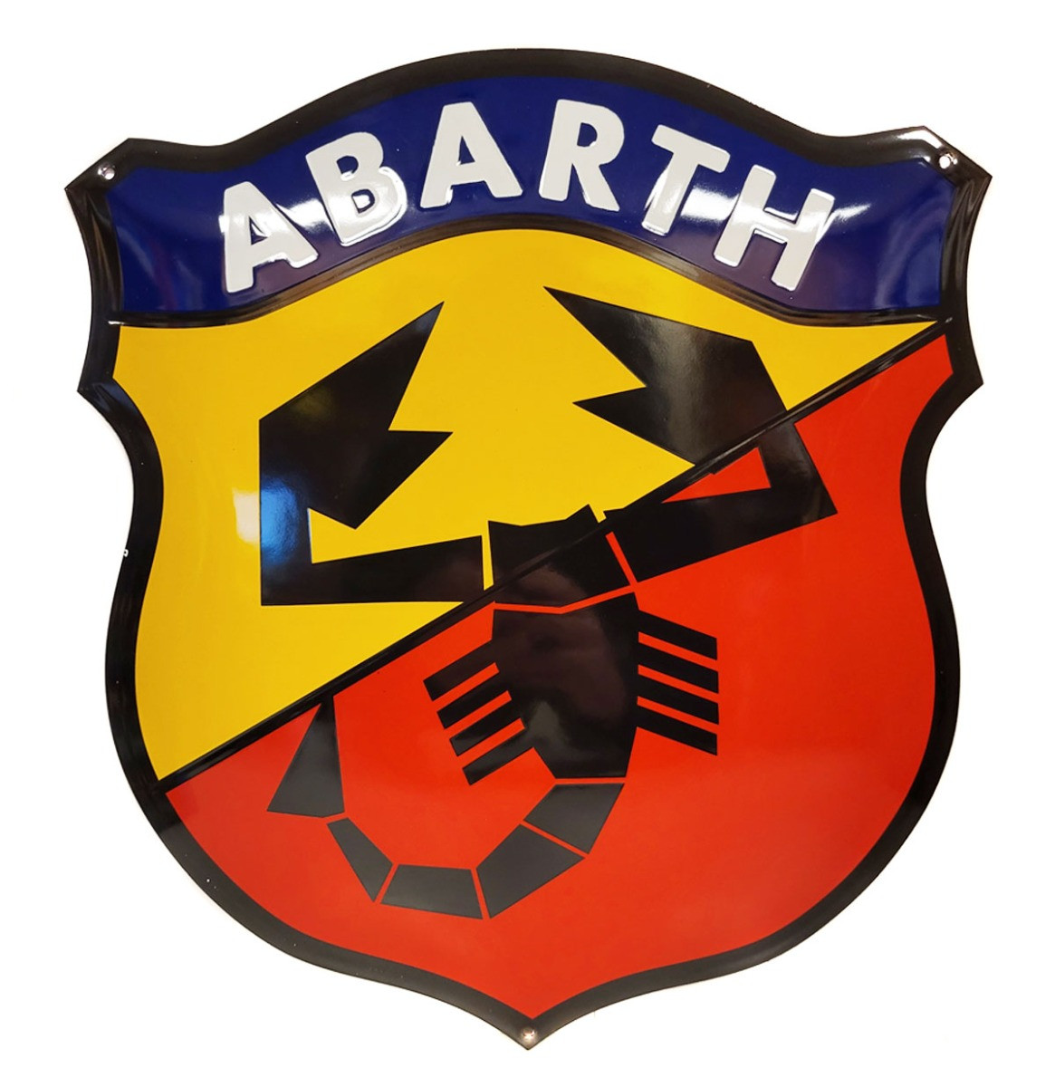 Abarth Emaille Bord - 36 x 40 cm