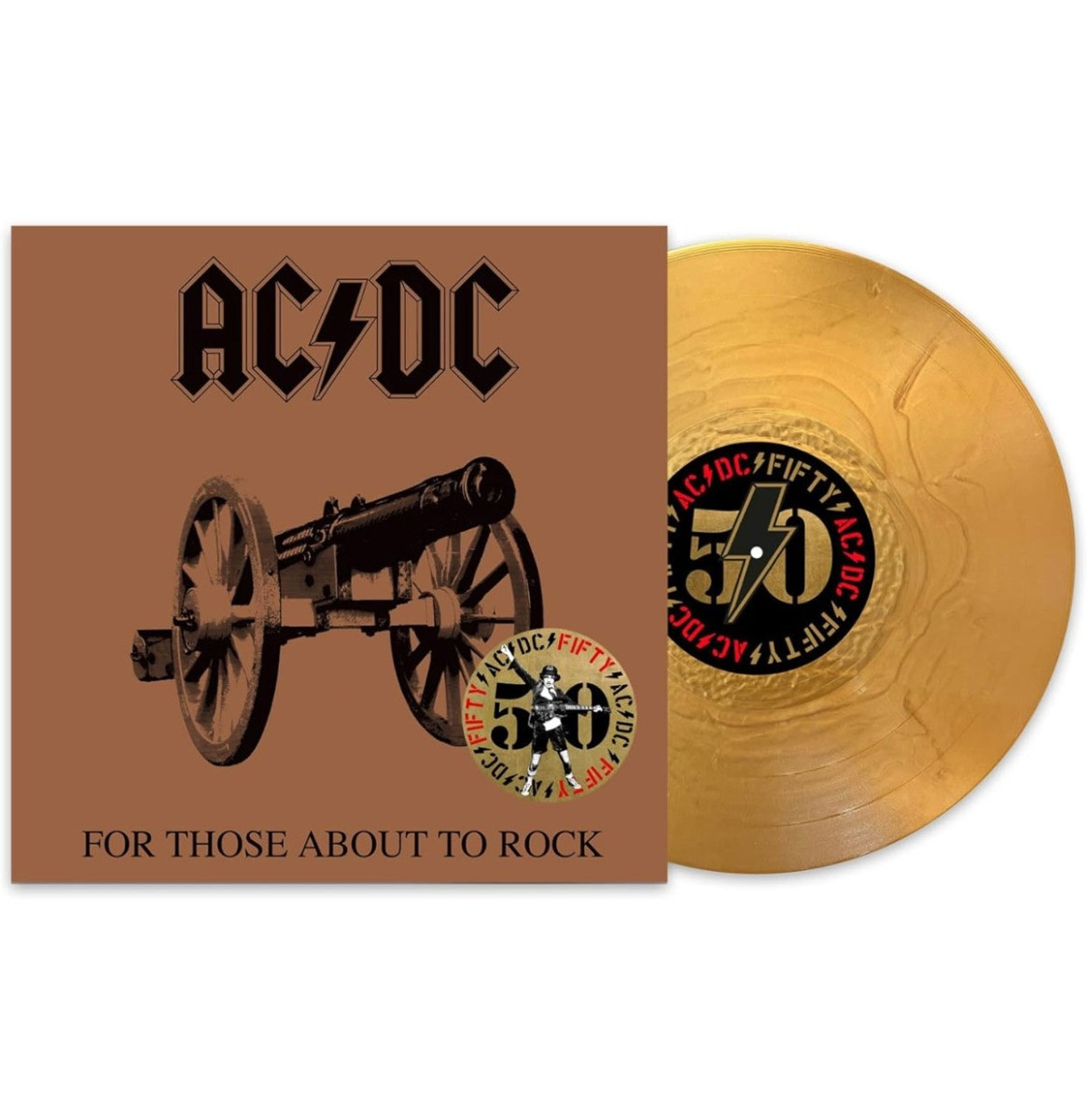 AC/DC - For Those About To Rock (Goud Vinyl) LP