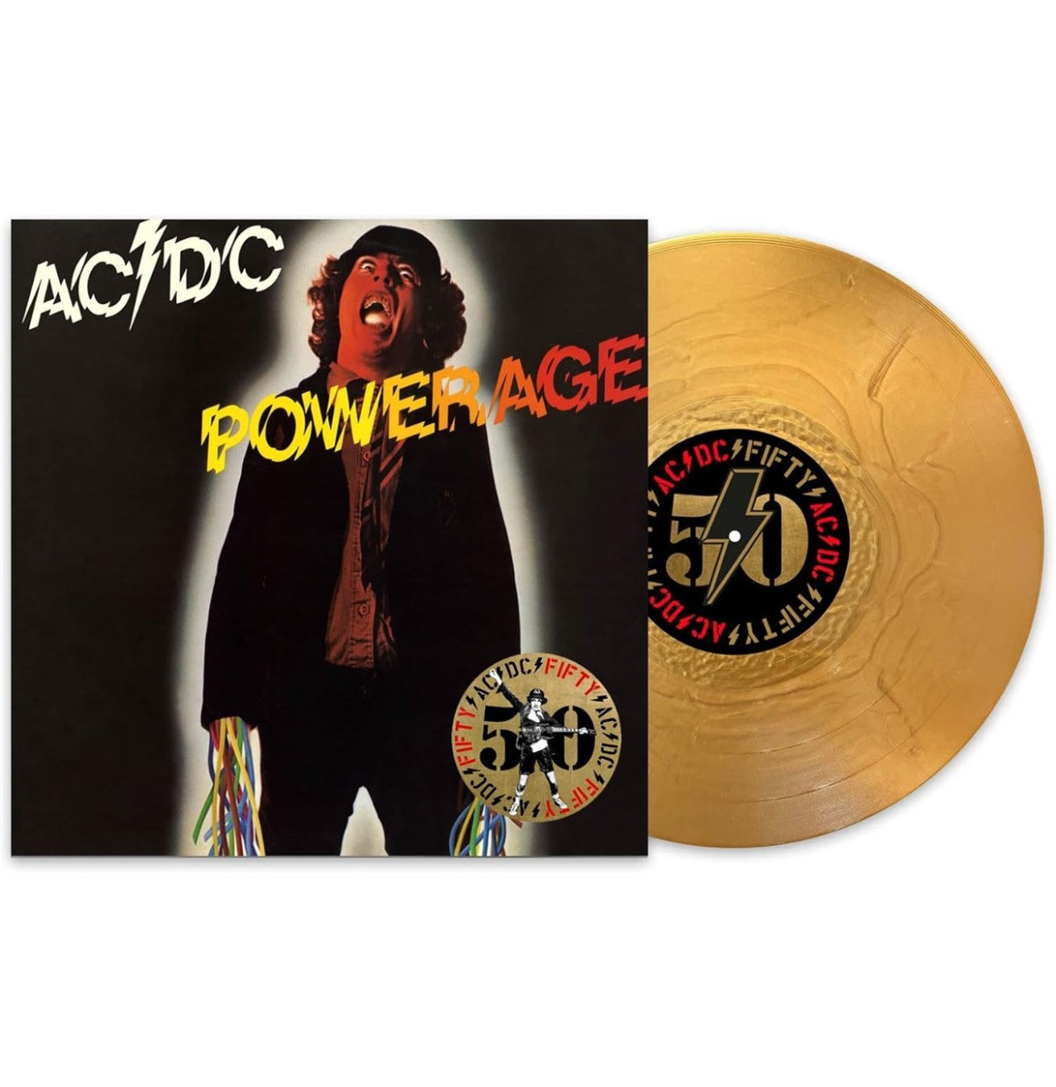 AC/DC - Powerage (Goud Vinyl) LP