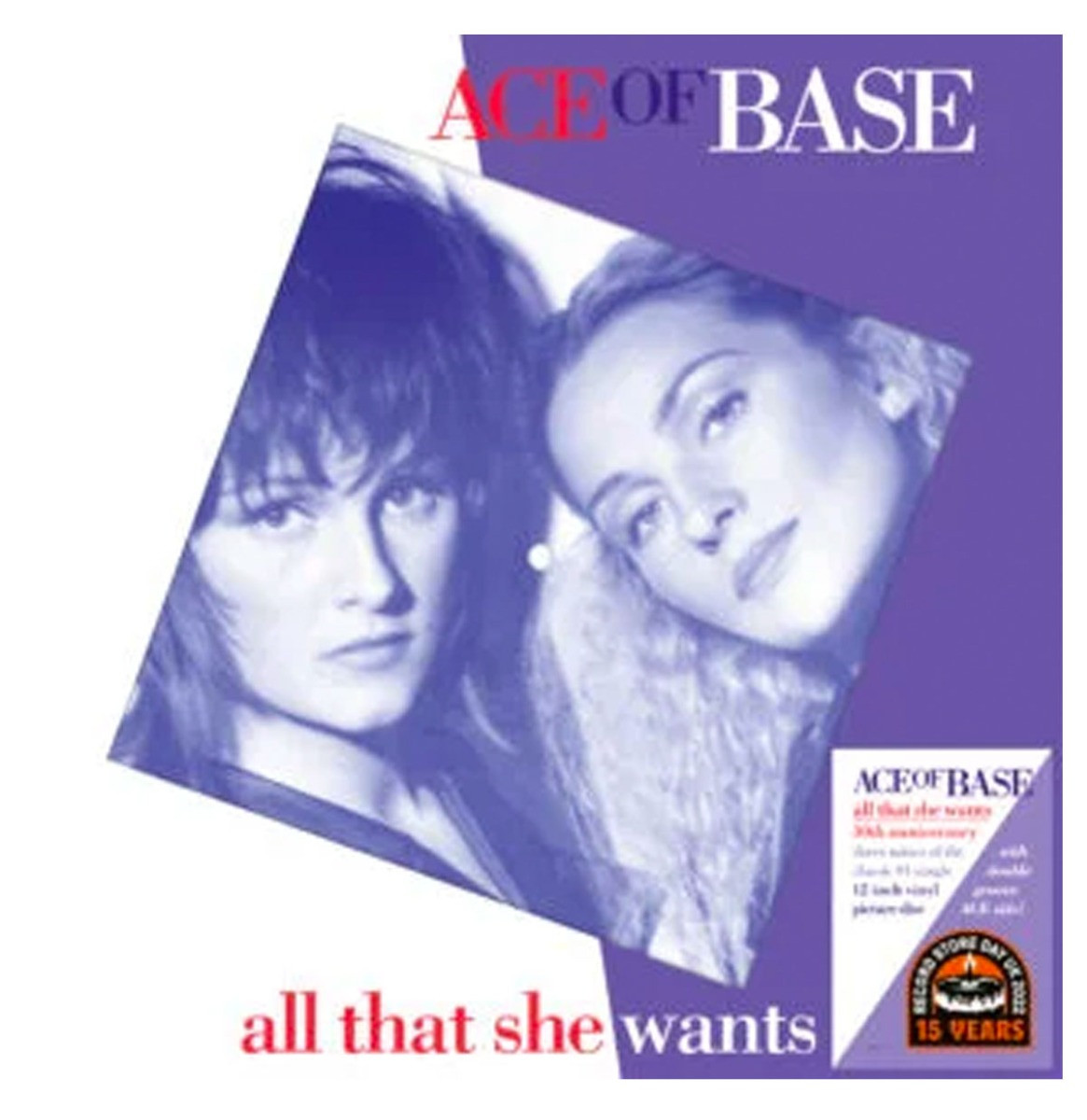 Ace Of Base All That She Wants (30th Anniversary Edition) (Record Store Day 2022)