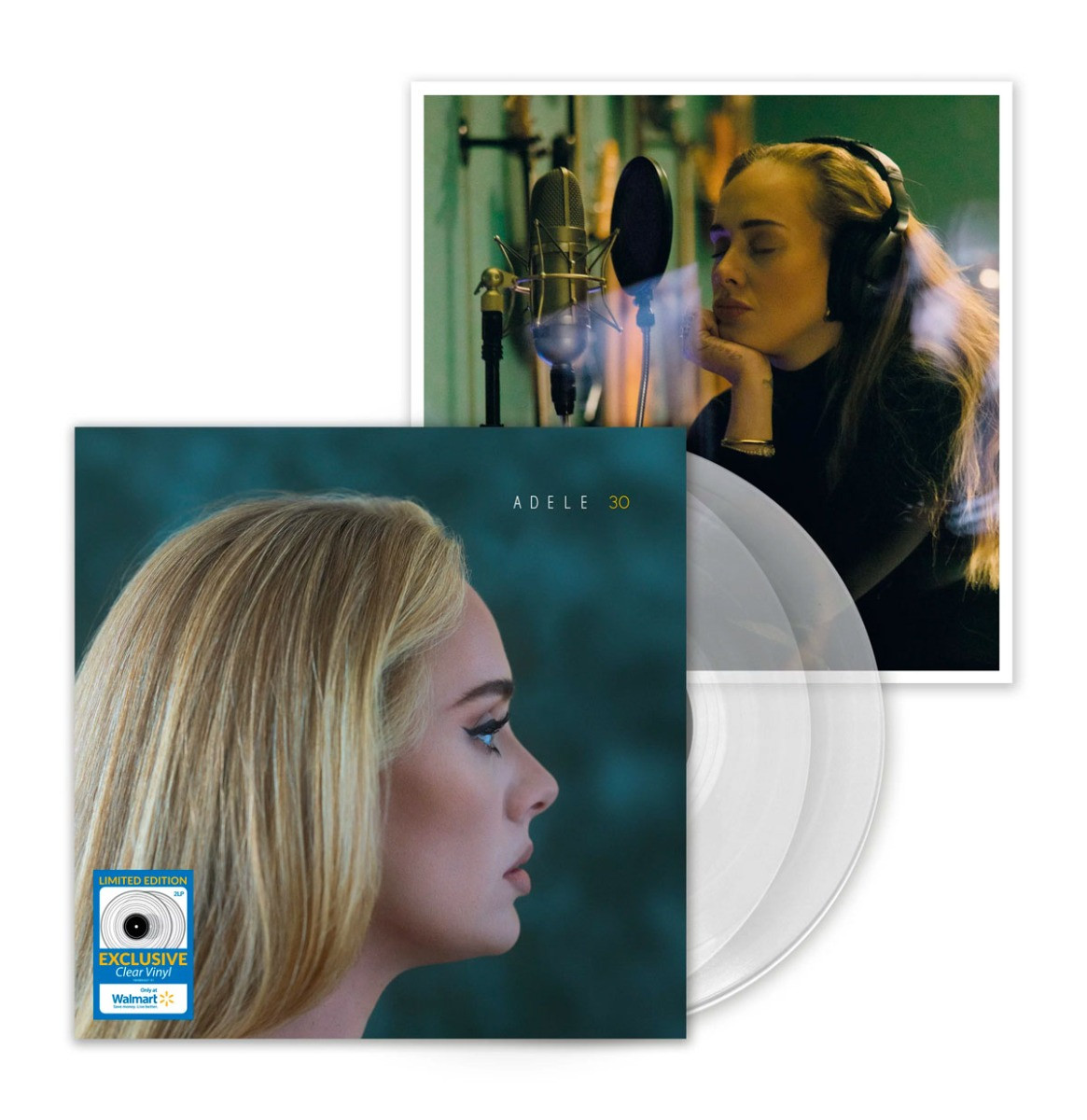 Adele - 30 (Clear Vinyl) (Walmart Exclusive) 2LP