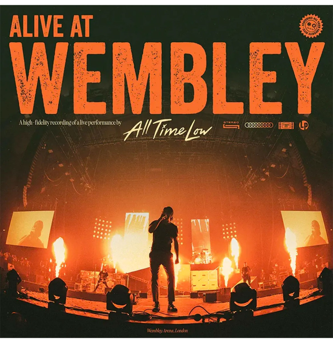 All Time Low - Alive At Wembley (Gekleurd Vinyl) (Record Store Day Black Friday 2023) LP