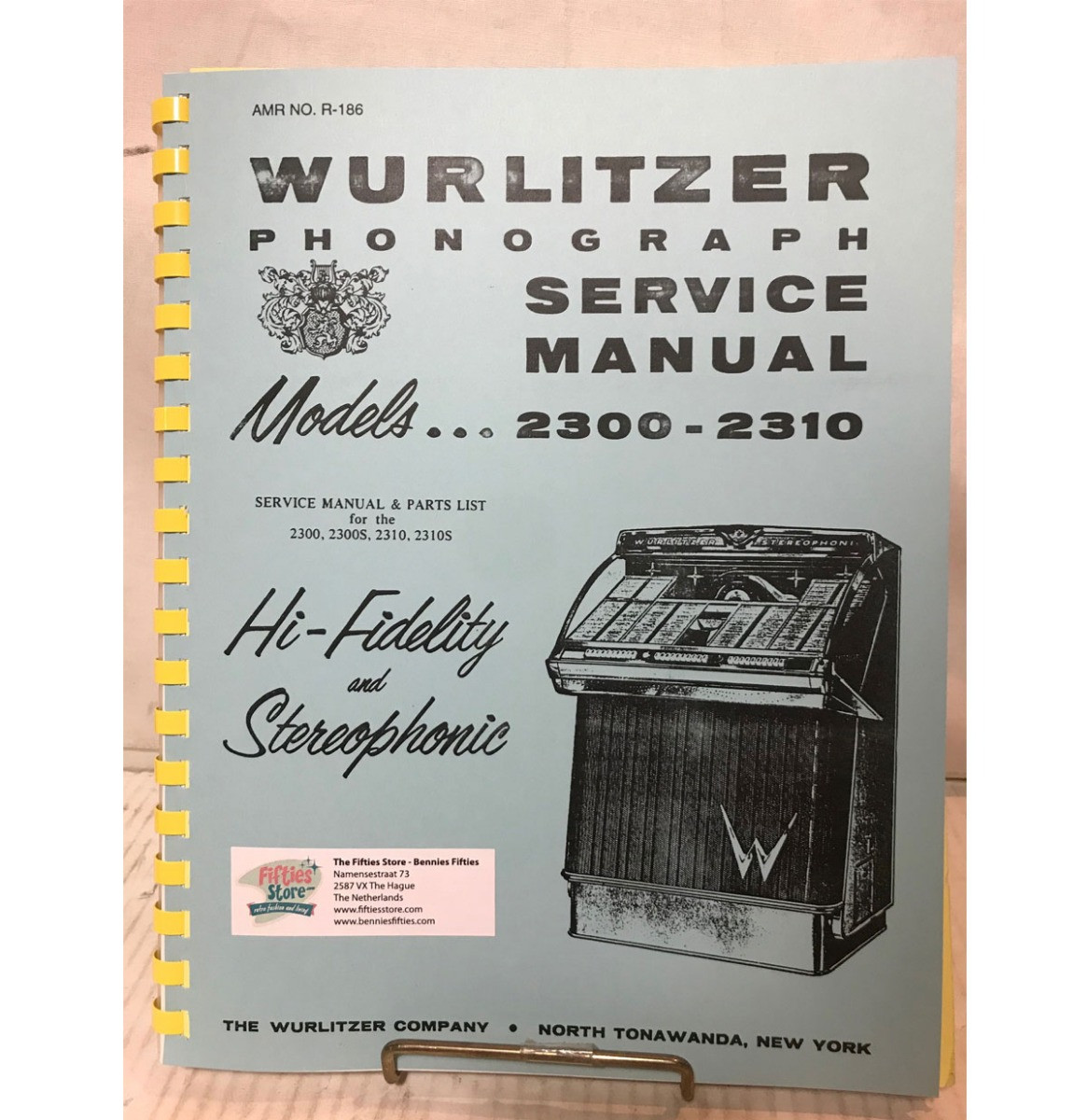 Wurlitzer 2300(S) And 2310(S) Jukebox Service Manual