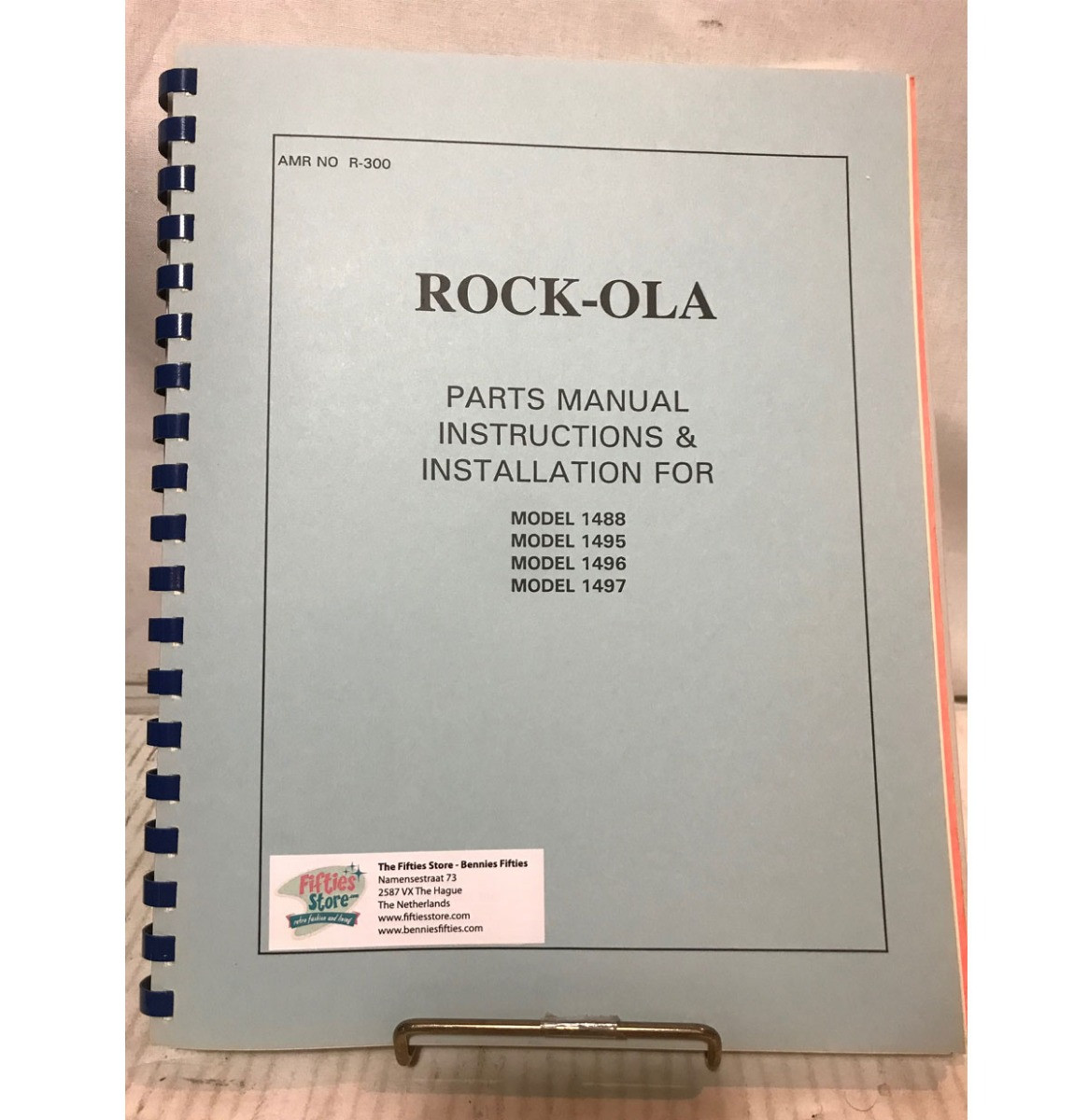 Rock-Ola 1488, 1495, 1496, 1497 Jukebox Service Manual