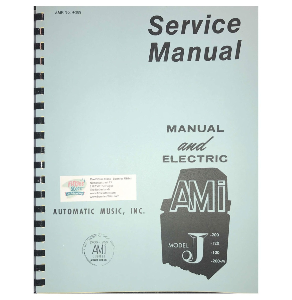 AMI J Jukebox Service Manual