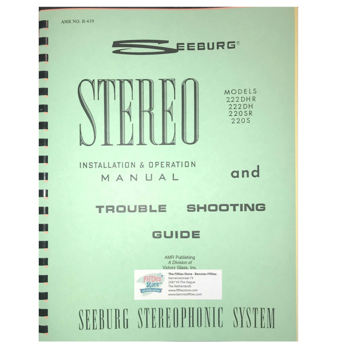 Seeburg Models 222DH(R) & 220S(R) Jukebox Service Manual