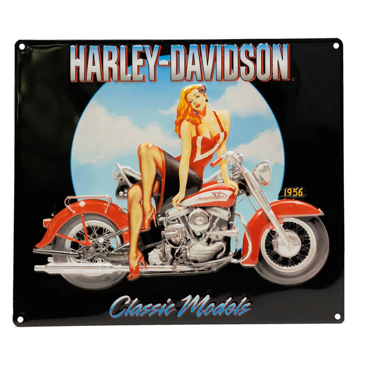 Harley-Davidson Classic Models Tin Sign - 38 x 33cm