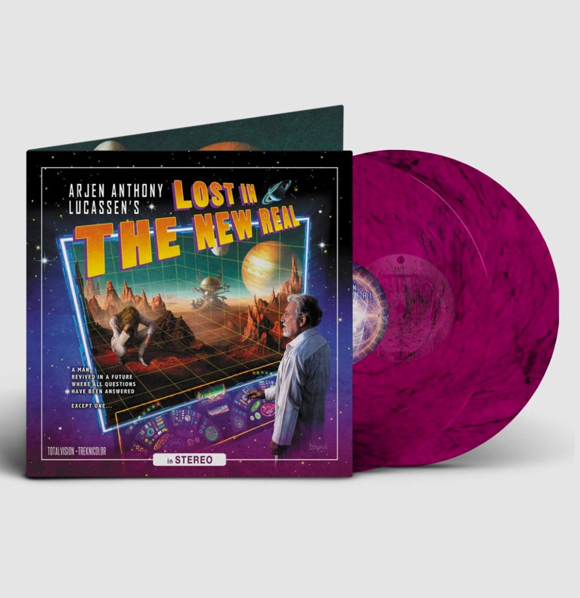 Arjen Anthony Lucassen - Lost In The New Real (Gekleurd Vinyl) 2LP