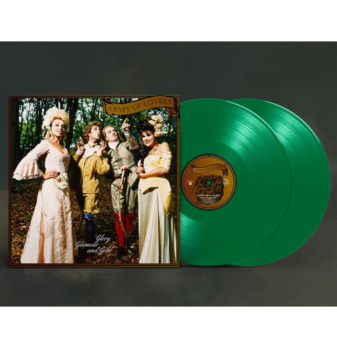 Army Of Lovers - Glory Glamour And Gold 2-LP (Groen Vinyl) ZEER GELIMITEERD