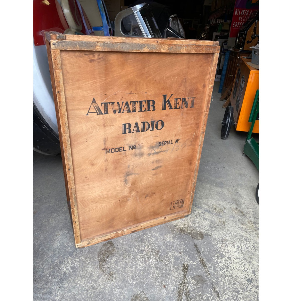 Atwater Kent Radio Krat - Origineel