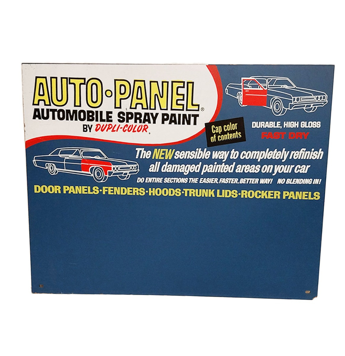 Auto Panel Spray Paint - Origineel Amerikaans Straatbord