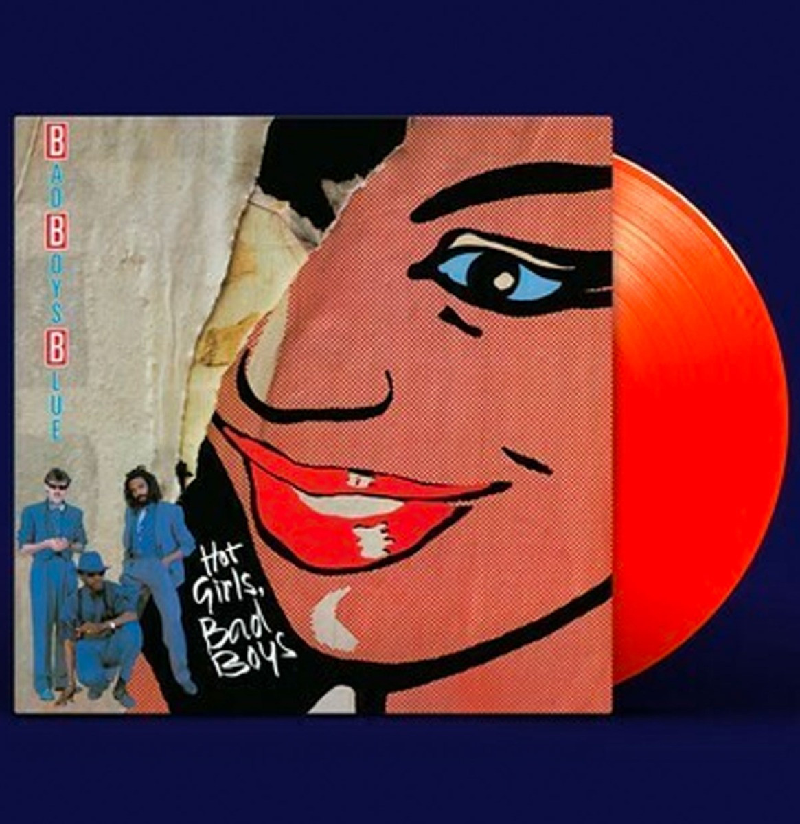 Bad Boys Blue - Hot Girls, Bad Boys LP Oranje Vinyl ZEER GELIMITEERD