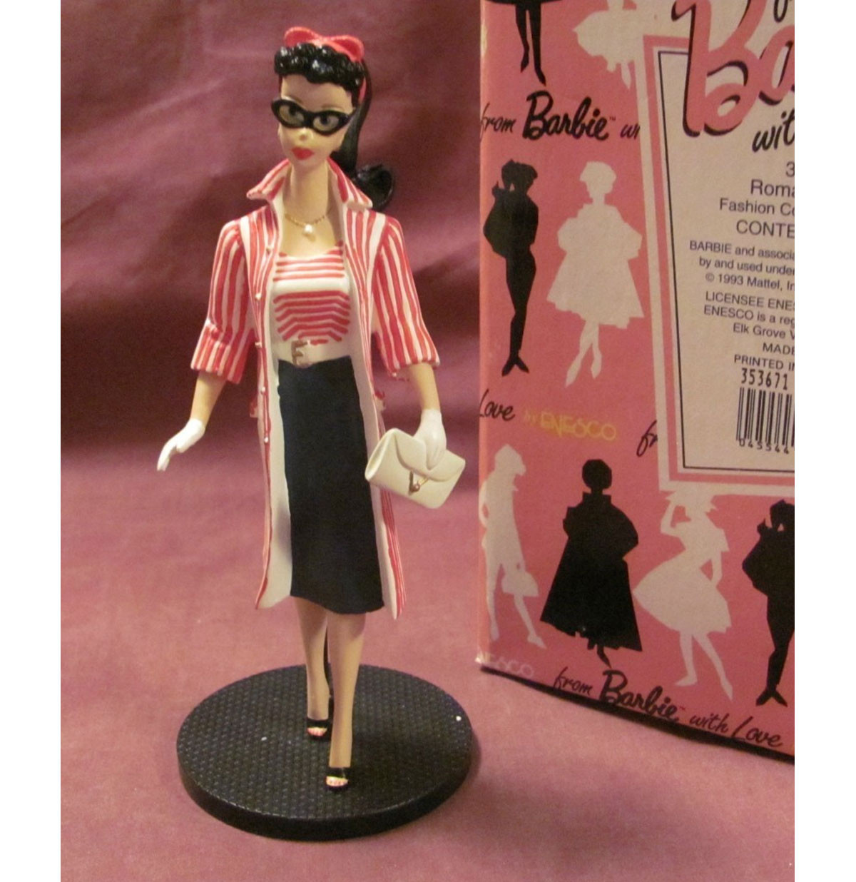 Barbie Beeldje 1959 Roman Holiday 16 cm