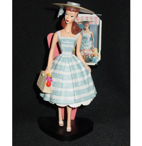 Barbie beeldje 1959 Suburban Shopper 16 cm