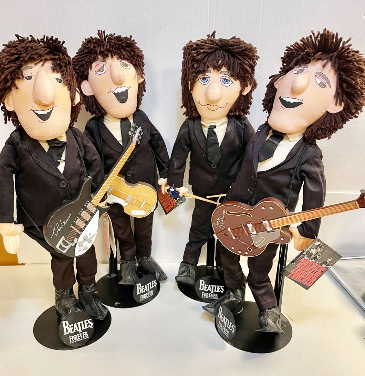 Originele Beatles Doll Poppenset Applause 1987 - 55 cm