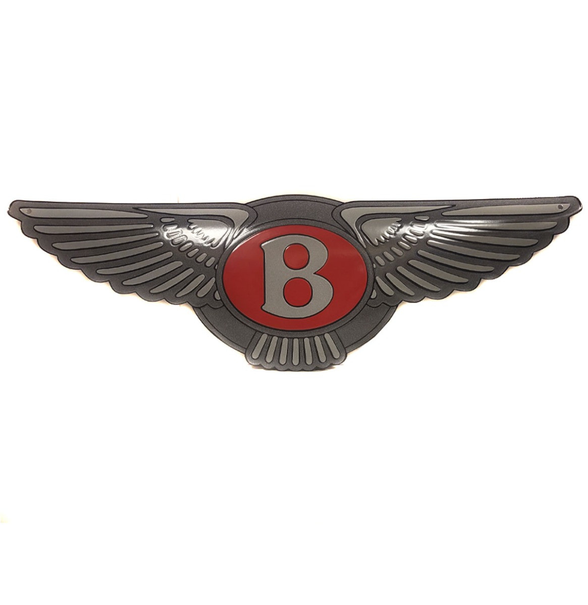 Bentley Logo Emaille Bord - 90 x 30 cm