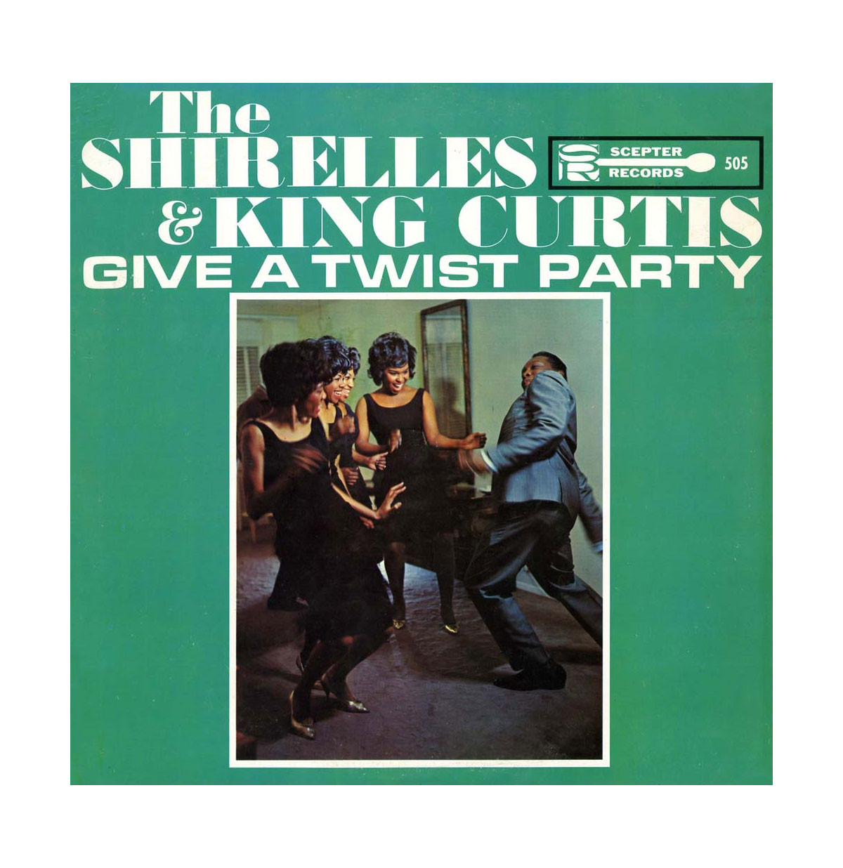 The Shirelles & King Curtis - Give A Twist Party LP