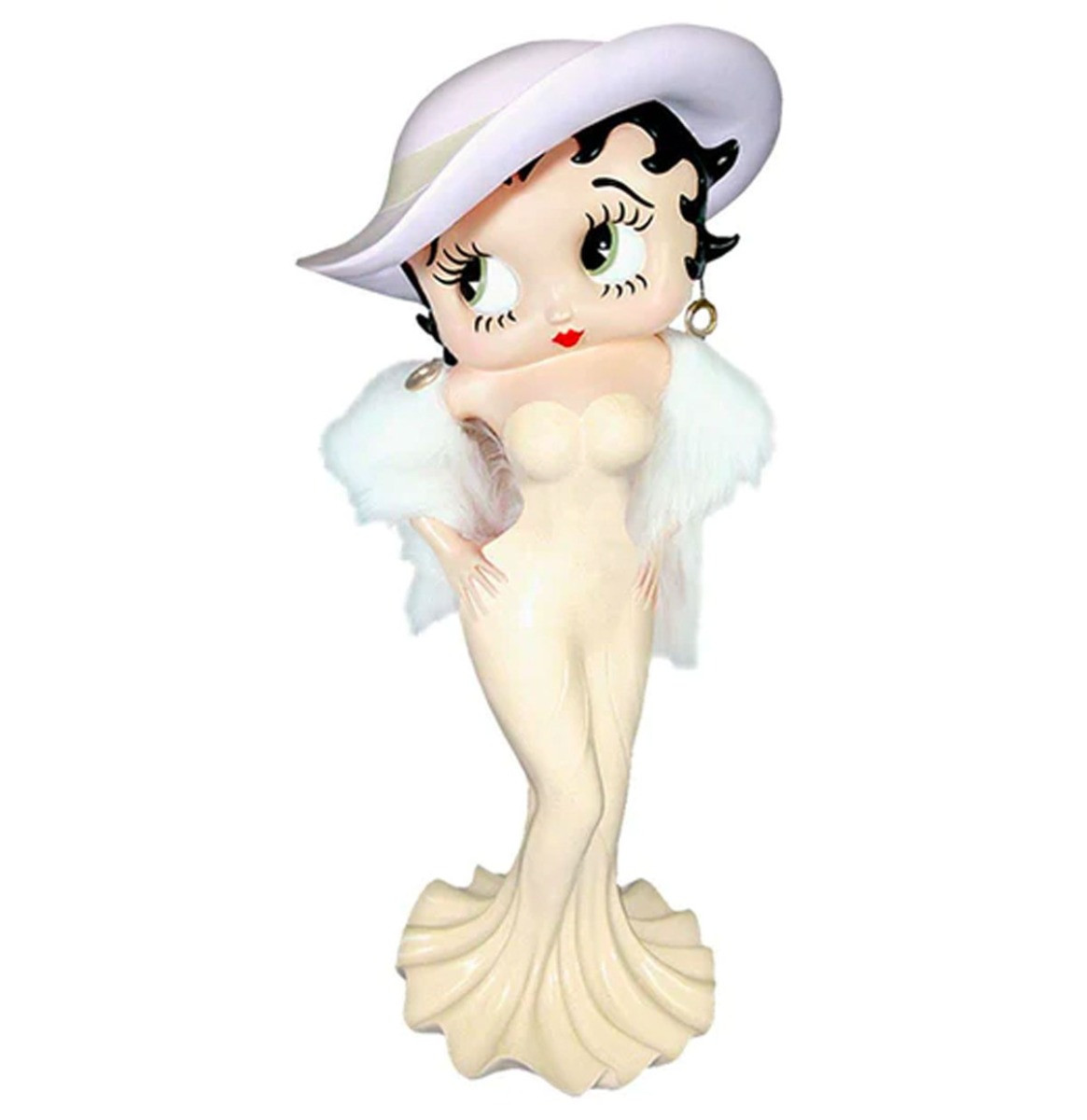 Betty Boop - Madam Beeld 98 cm Creme