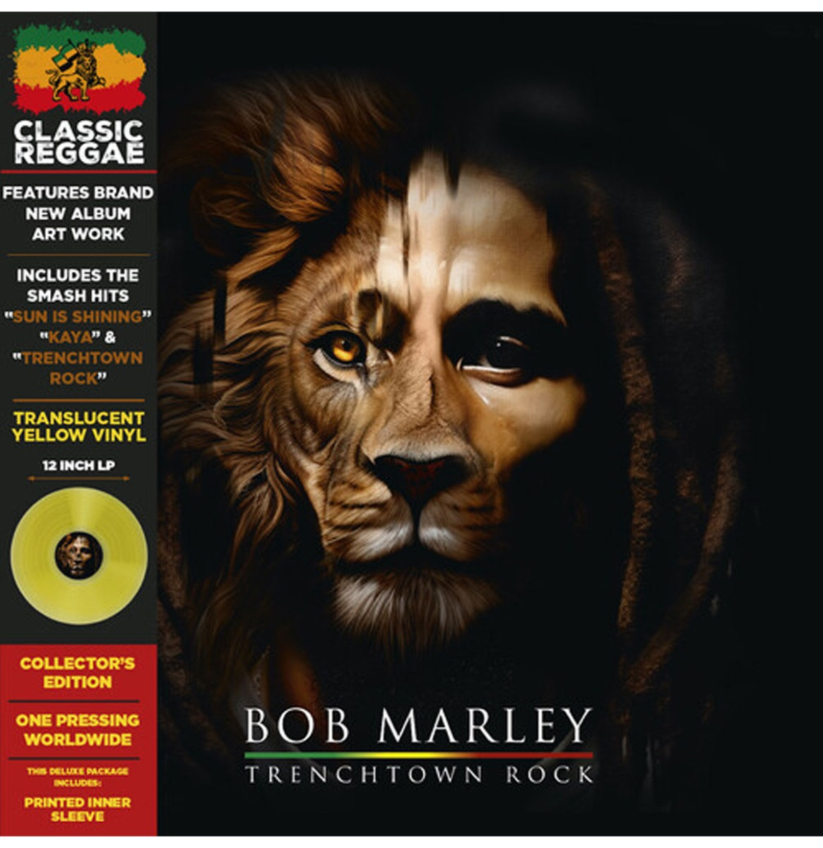 Bob Marley - Trenchtown Rock (Doorzichtig Geel Vinyl) LP