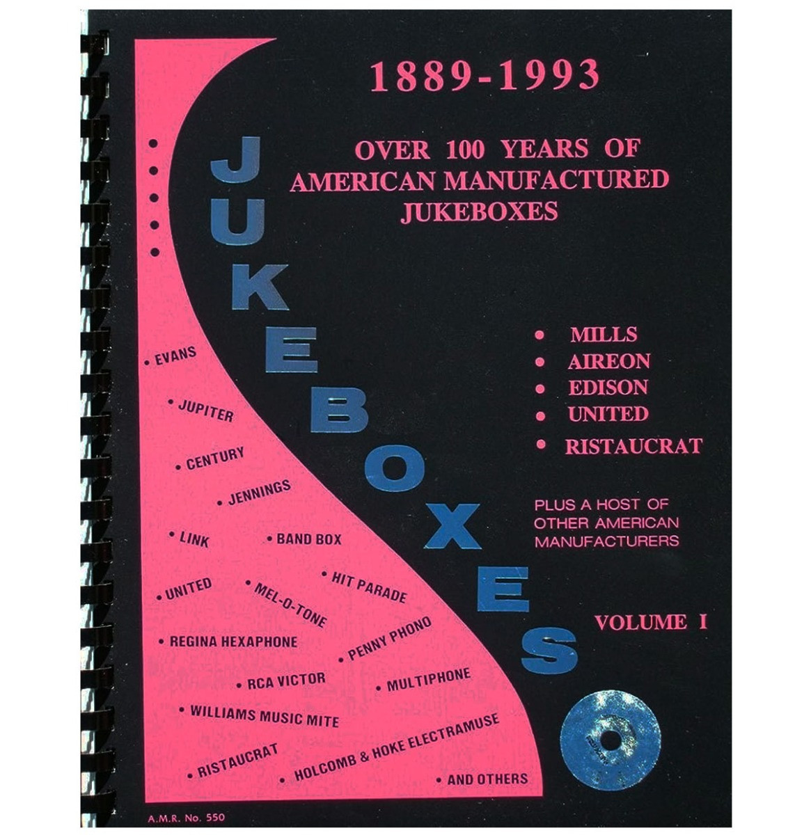 Jukeboxes 1889-1993 Boek Eerste Editie