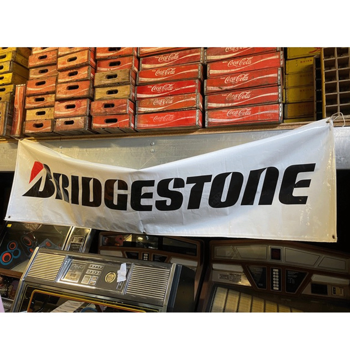Bridgestone Vinyl Banner - Origineel - 243 x 70 cm