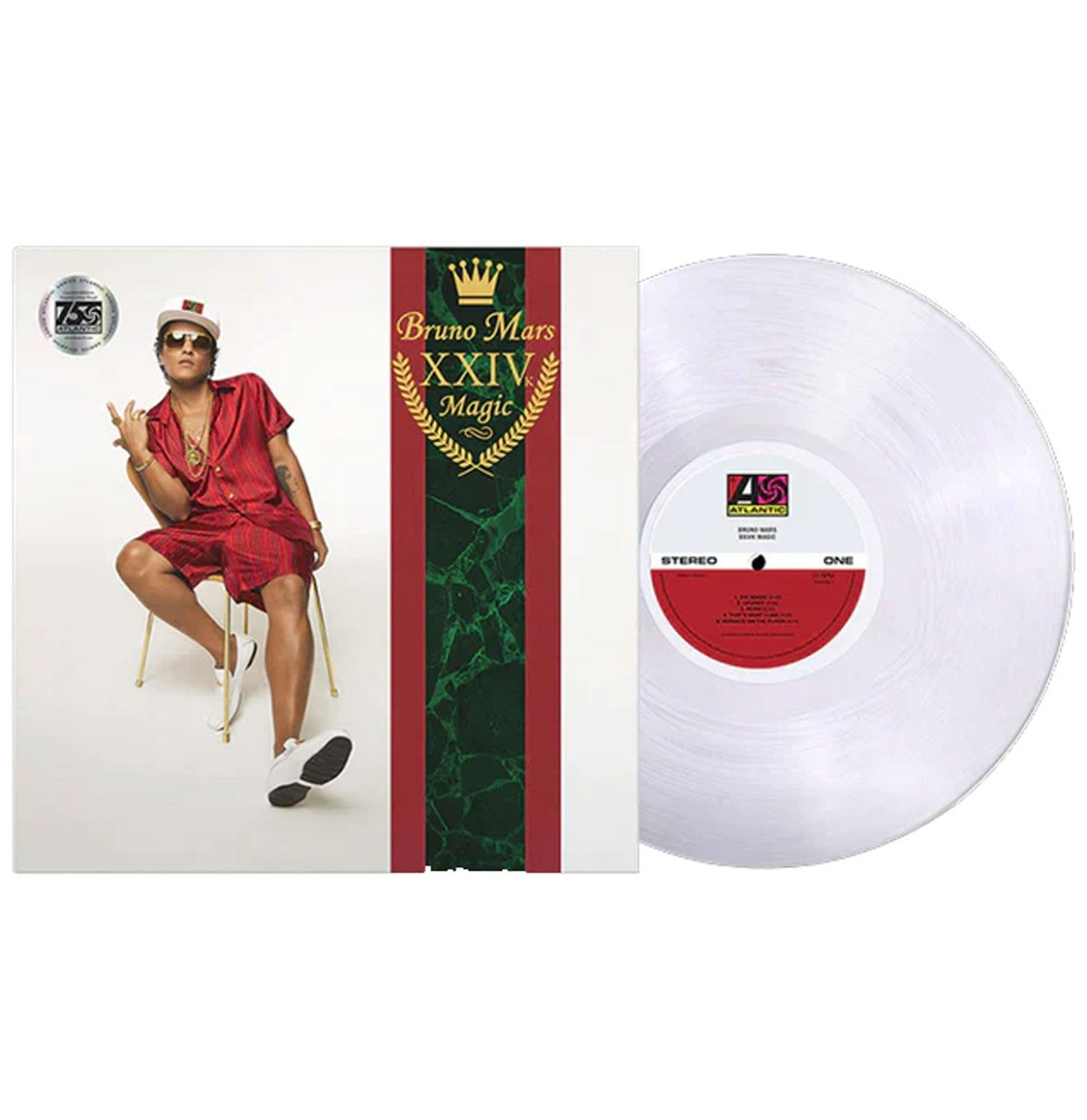 Bruno Mars - 24K Magic (Clear Vinyl) LP